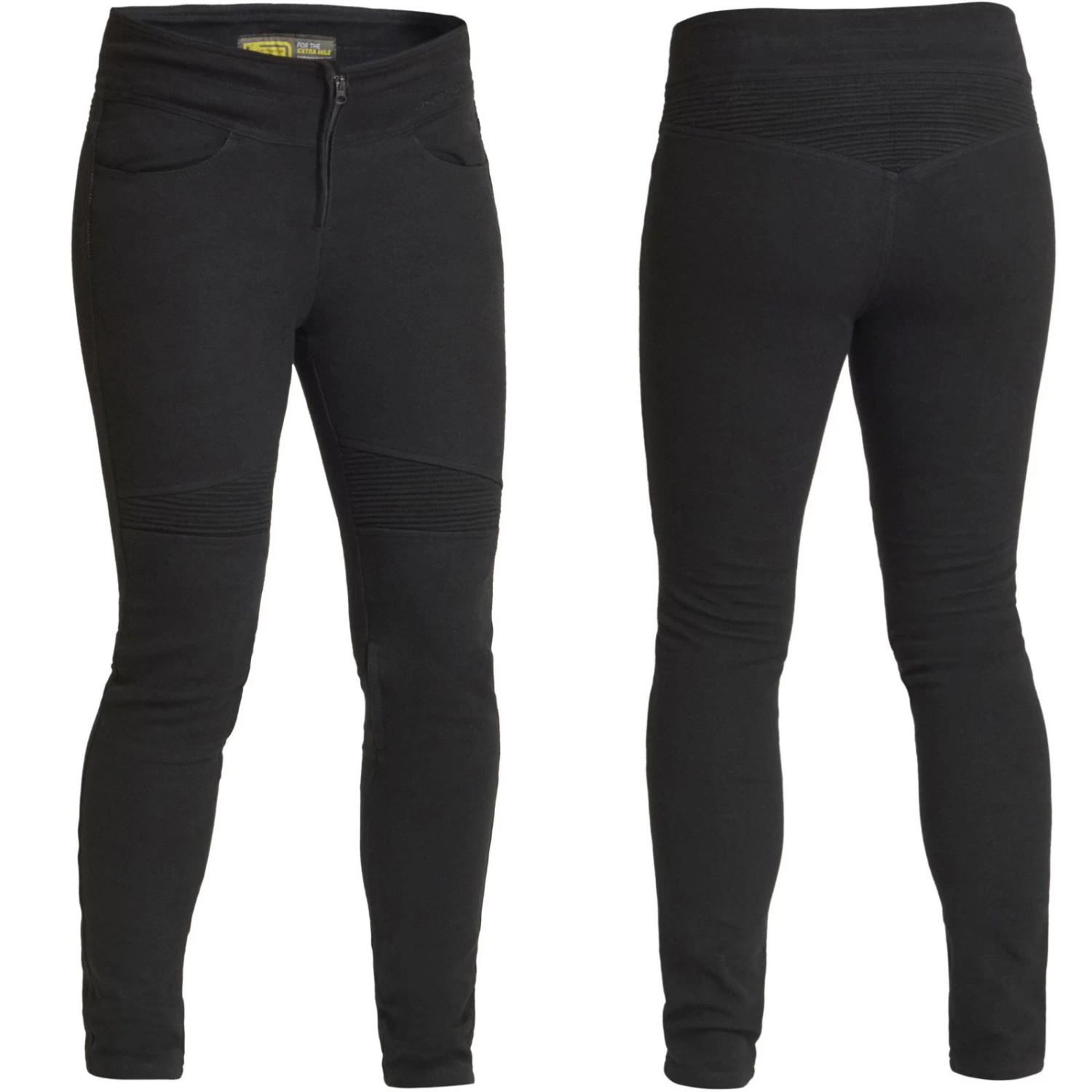 Lindstrands Motorrad-Leggings ALVA LADY Stretch-Denim Mit CE Knieprotektoren 3 Lindstrands Motorrad-Leggings ALVA LADY Stretch-Denim Mit CE Knieprotektoren – Bild 2