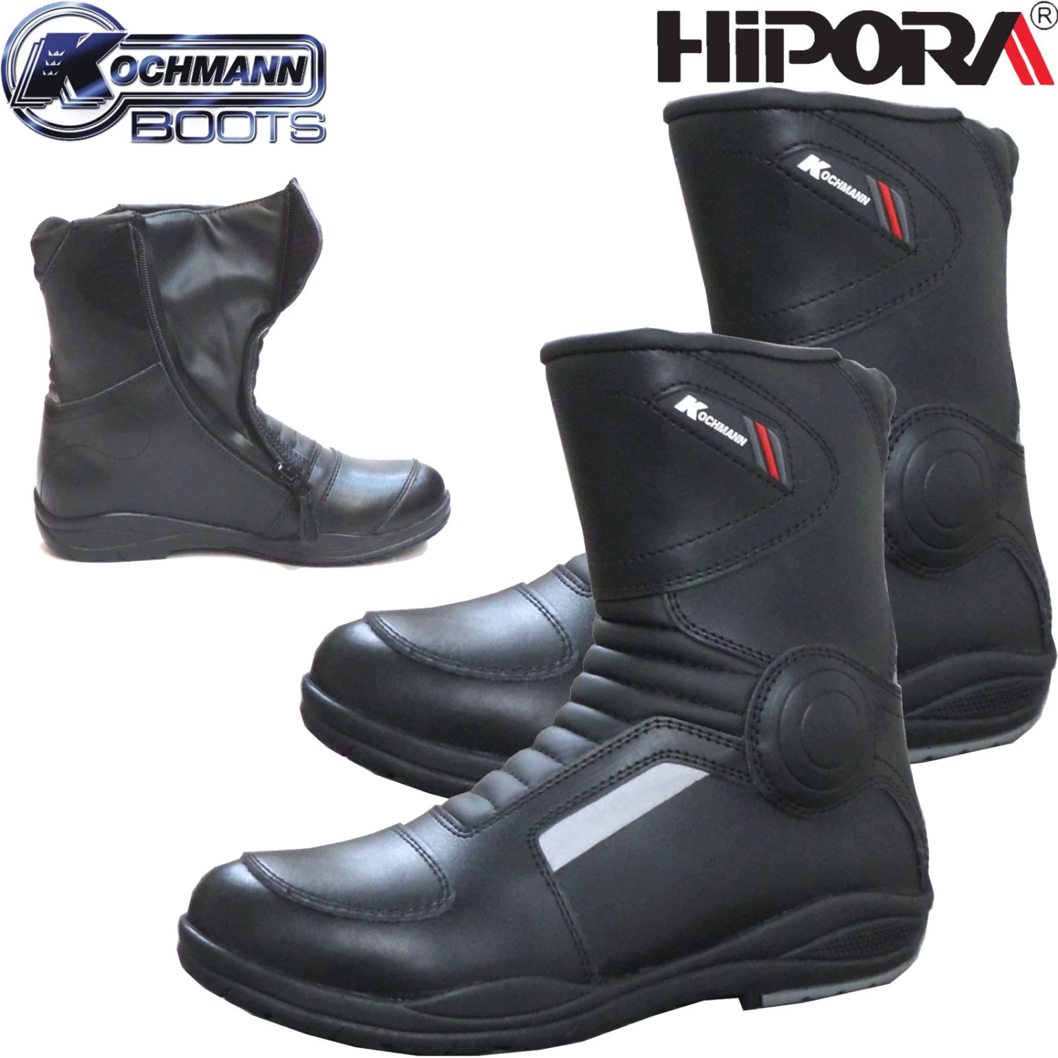 Kochmann Motorradstiefel ARENA Wasserdicht Leder Mit Hipora-Membrane Knöchelverstärkung Und Reflektor 3 Kochmann Motorradstiefel ARENA Wasserdicht Leder Mit Hipora-Membrane Knöchelverstärkung Und Reflektor