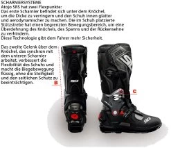 Sidi Motorradstiefel ATOJO SRS Motocross Premiumstiefel Mit Schutz -Motorradbekleidungsgeschäft atojo srs image 1