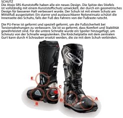 Sidi Motorradstiefel ATOJO SRS Motocross Premiumstiefel Mit Schutz -Motorradbekleidungsgeschäft atojo srs image 2