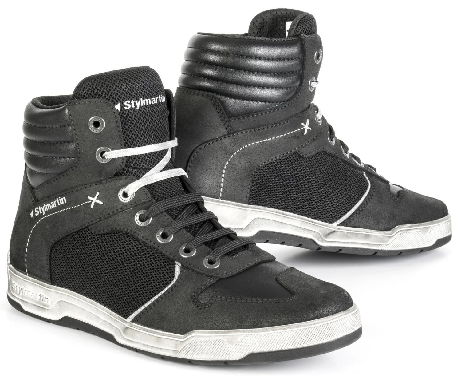 Stylmartin Motorradschuhe ATOM Mesh Leder Sneaker Mit Knöchelprotektoren 4 Stylmartin Motorradschuhe ATOM Mesh Leder Sneaker Mit Knöchelprotektoren – Bild 2