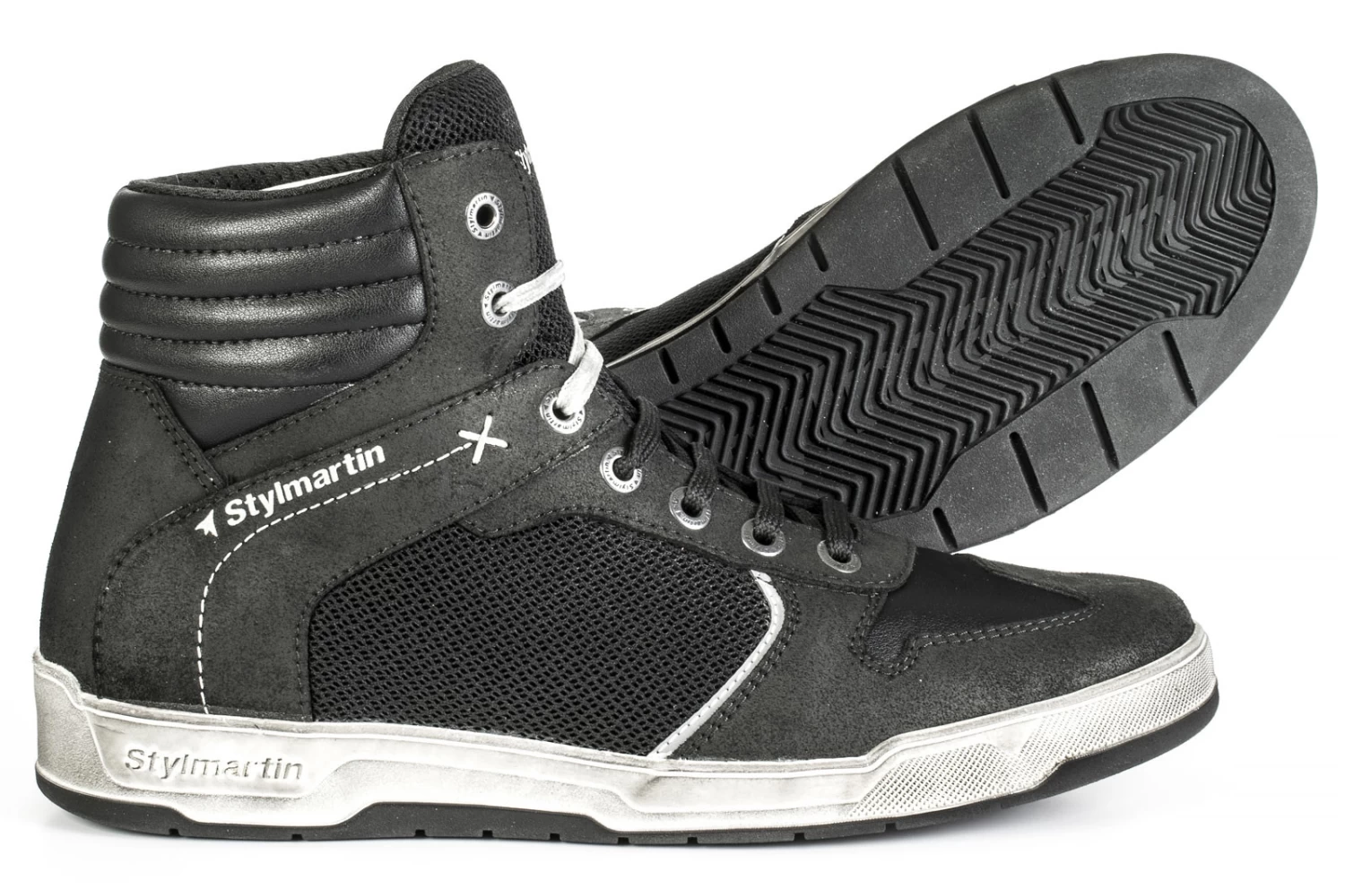 Stylmartin Motorradschuhe ATOM Mesh Leder Sneaker Mit Knöchelprotektoren 7 Stylmartin Motorradschuhe ATOM Mesh Leder Sneaker Mit Knöchelprotektoren – Bild 5