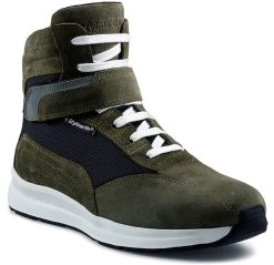 Stylmartin Motorrad Sneaker AUDAX Wildleder Wasserdicht Mit Air-Mesh Futter Protektoren Und CE -Motorradbekleidungsgeschäft audax gruen 3