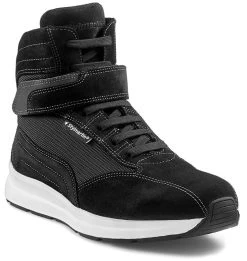 Stylmartin Motorrad Sneaker AUDAX Wildleder Wasserdicht Mit Air-Mesh Futter Protektoren Und CE -Motorradbekleidungsgeschäft audax schwarz 3