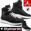 Stylmartin Motorrad Sneaker AUDAX Wildleder Wasserdicht Mit Air-Mesh Futter Protektoren Und CE -Motorradbekleidungsgeschäft audax schwarz haupt