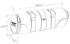 Artonvel Gepäcktasche AVIATOR Cylindrical Bag Motorradtasche -Motorradbekleidungsgeschäft aviator cylindrical bag 4