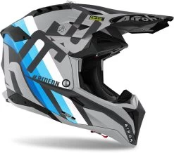 Airoh Crosshelm AVIATOR 3 Carbon Off-Road Helm Mit Viel Belüftung 34 Airoh Crosshelm AVIATOR 3 Carbon Off-Road Helm Mit Viel Belüftung -Motorradbekleidungsgeschäft aviator3 rainbow grey 2