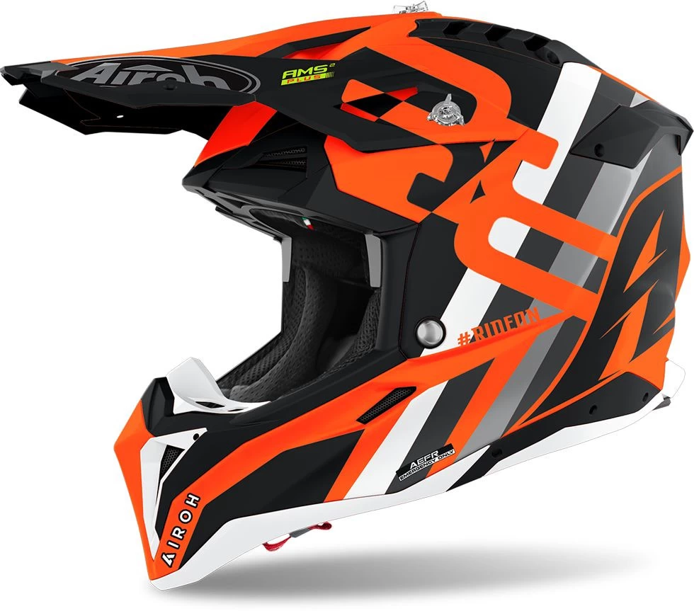 Airoh Crosshelm AVIATOR 3 Carbon Off-Road Helm Mit Viel Belüftung 12 Airoh Crosshelm AVIATOR 3 Carbon Off-Road Helm Mit Viel Belüftung – Bild 10