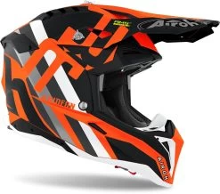 Airoh Crosshelm AVIATOR 3 Carbon Off-Road Helm Mit Viel Belüftung 32 Airoh Crosshelm AVIATOR 3 Carbon Off-Road Helm Mit Viel Belüftung -Motorradbekleidungsgeschäft aviator3 rainbow orange 2
