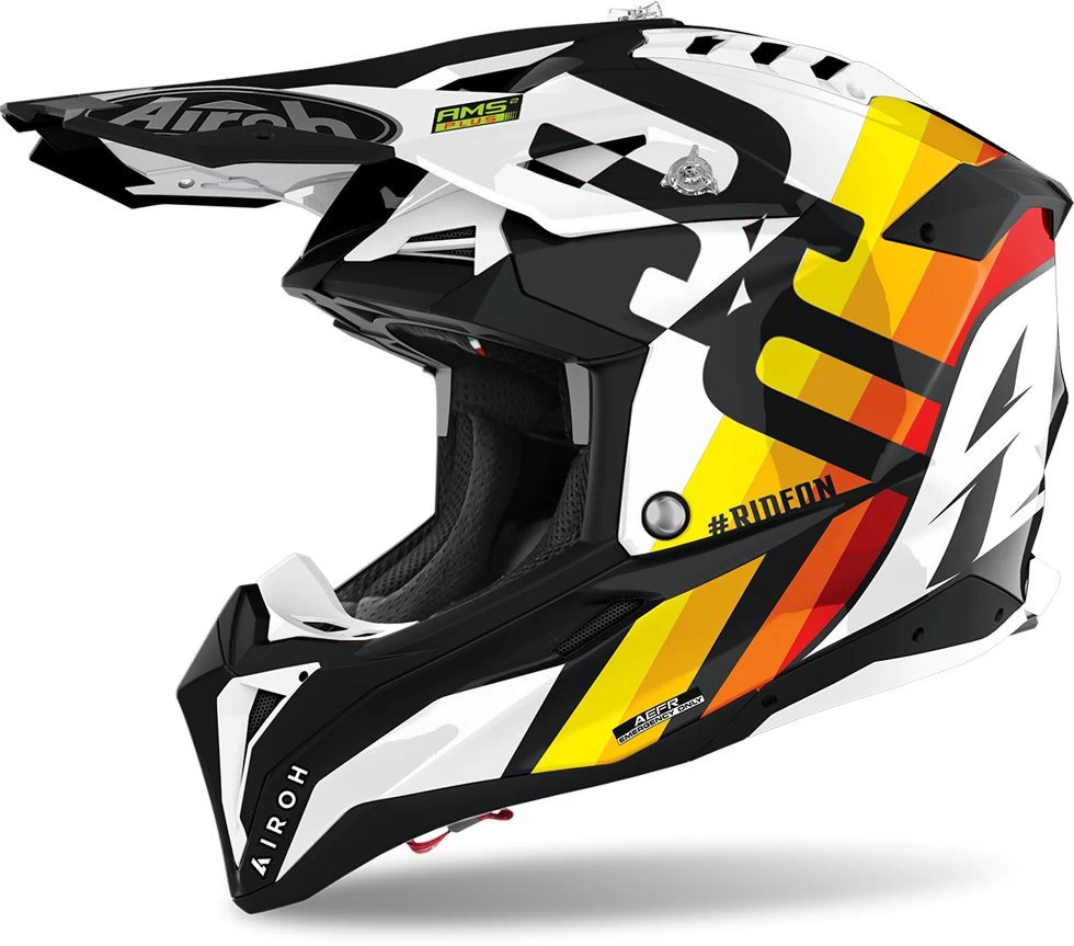 Airoh Crosshelm AVIATOR 3 Carbon Off-Road Helm Mit Viel Belüftung 17 Airoh Crosshelm AVIATOR 3 Carbon Off-Road Helm Mit Viel Belüftung – Bild 15