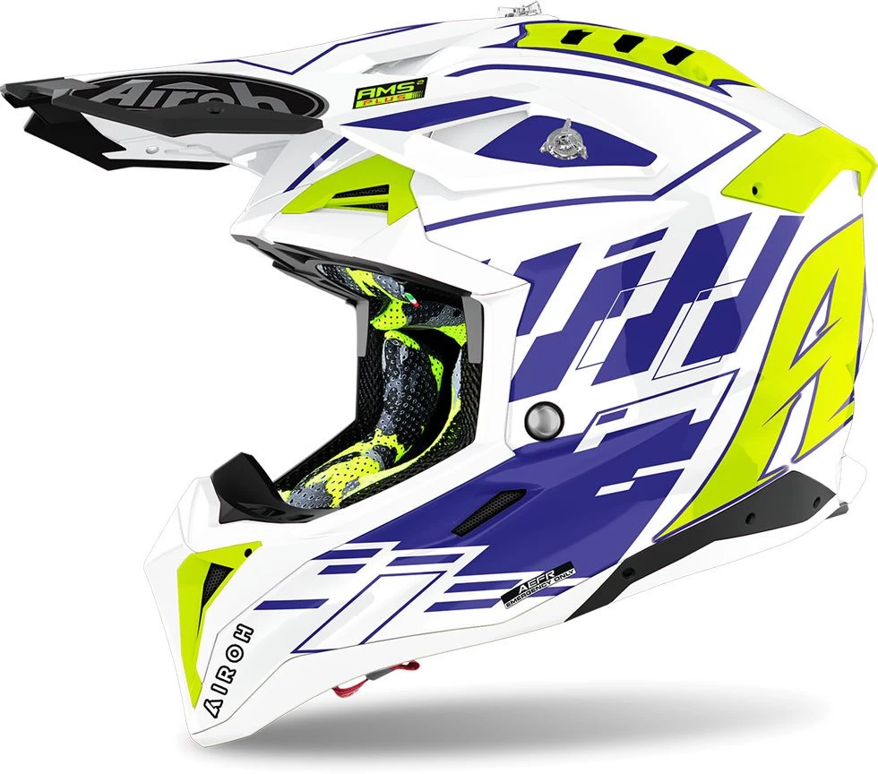 Airoh Crosshelm AVIATOR 3 Carbon Off-Road Helm Mit Viel Belüftung 20 Airoh Crosshelm AVIATOR 3 Carbon Off-Road Helm Mit Viel Belüftung – Bild 18