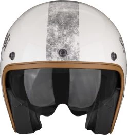 Scorpion Jethelm BELFAST EVO Moderner Vintage-Helm Fiberglas ECE 22.06 Mit Sonnenblende -Motorradbekleidungsgeschäft b belfastevo pique crebla