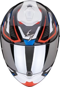 Scorpion EXO-1400 Evo 2 II Air Integralhelm ECE 22.06 Mit Not-Entriegelung Sonnenblende Und Pinlock 12 Scorpion EXO-1400 Evo 2 II Air Integralhelm ECE 22.06 Mit Not-Entriegelung Sonnenblende Und Pinlock -Motorradbekleidungsgeschäft b exo1400evoiia accord blabluwhi