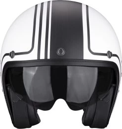 Scorpion Jethelm BELFAST EVO Moderner Vintage-Helm Fiberglas ECE 22.06 Mit Sonnenblende -Motorradbekleidungsgeschäft belfastevo retrol matwhisil 2