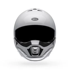 Bell Broozer Klapphelm ECE 22.06 Mit Getönter Sonnenblende -Motorradbekleidungsgeschäft bell broozer duplet gloss white 3
