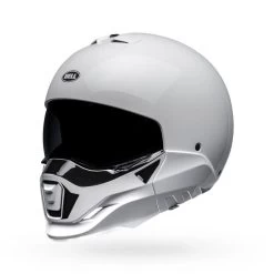Bell Broozer Klapphelm ECE 22.06 Mit Getönter Sonnenblende -Motorradbekleidungsgeschäft bell broozer duplet gloss white 4
