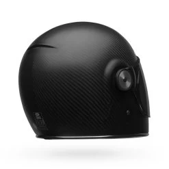 Bell Retro-Integralhelm BULLITT CARBON Mit Doppel-D-Ringverschluss Und Leder Kinnriemen Inklusive 2 Visieren -Motorradbekleidungsgeschäft bell bullitt carbon matte 8