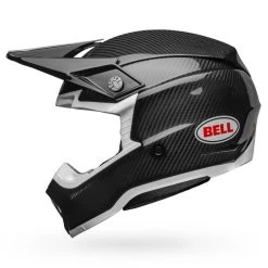 Bell MOTO-10 SPHERICAL Crosshelm Off-Road Mit MIPS Technologie ECE 22.06 -Motorradbekleidungsgeschäft bell moto 10 spherical solid schwarz weiss 3