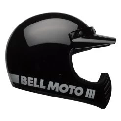 Bell Moto-3 Crosshelm Fiberglas Leicht 34 Bell Moto-3 Crosshelm Fiberglas Leicht -Motorradbekleidungsgeschäft bell moto 3 classic solid gloss black helmet full face 5