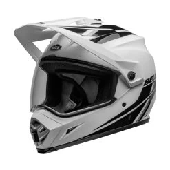 Bell MX-9 Adventure Mips Endurohelm Mit Velocity Flow Belüftung -Motorradbekleidungsgeschäft bell mx9 adv mips alpine white full face helmet 2