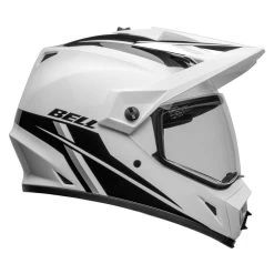 Bell MX-9 Adventure Mips Endurohelm Mit Velocity Flow Belüftung -Motorradbekleidungsgeschäft bell mx9 adv mips alpine white full face helmet 5