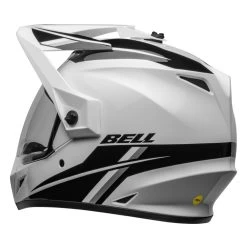 Bell MX-9 Adventure Mips Endurohelm Mit Velocity Flow Belüftung -Motorradbekleidungsgeschäft bell mx9 adv mips alpine white full face helmet 6