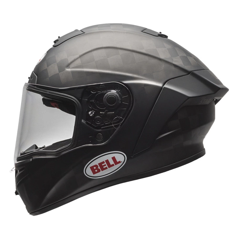 Bell Prostar FIM ECE 22.06 Integralhelm Carbon Schwarz Matt 3 Bell Prostar FIM ECE 22.06 Integralhelm Carbon Schwarz Matt