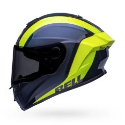 Bell Integralhelm RACE STAR DLX Flex Carbon Sporthelm Mit ECE 22.06 Und Doppel-D Verschluss -Motorradbekleidungsgeschäft bell race star dlx flex tantrum 2 matte gloss dark blue hi viz yellow 5
