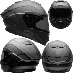 Bell Integralhelm RACE STAR DLX Flex Carbon Sporthelm Mit ECE 22.06 Und Doppel-D Verschluss