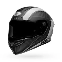 Bell Integralhelm RACE STAR DLX Flex Carbon Sporthelm Mit ECE 22.06 Und Doppel-D Verschluss -Motorradbekleidungsgeschäft bell race star flex dlx tantrum 2 matte gloss black white 4