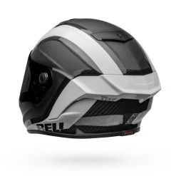 Bell Integralhelm RACE STAR DLX Flex Carbon Sporthelm Mit ECE 22.06 Und Doppel-D Verschluss -Motorradbekleidungsgeschäft bell race star flex dlx tantrum 2 matte gloss black white 6