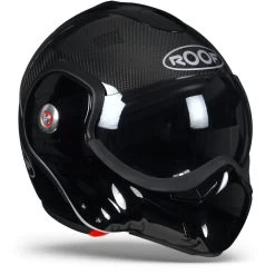 Roof Überklapphelm BoXXer CARBON Mit 50% Getöntem Antifog-Visier Und Doppel-Zulassung Als Jet Und Integral -Motorradbekleidungsgeschäft boxxer carbon schwarz 10