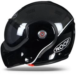 Roof Überklapphelm BoXXer CARBON Mit 50% Getöntem Antifog-Visier Und Doppel-Zulassung Als Jet Und Integral -Motorradbekleidungsgeschäft boxxer carbon schwarz 7