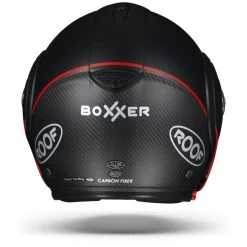 Roof Überklapphelm BoXXer CARBON Mit 50% Getöntem Antifog-Visier Und Doppel-Zulassung Als Jet Und Integral -Motorradbekleidungsgeschäft boxxer carbon schwarz matt 8