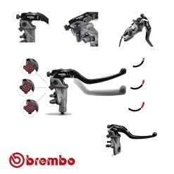 Brembo 17 RCS Corsa Corta Radiale Bremspumpe -Motorradbekleidungsgeschäft brembo 17 corsa corta haupt
