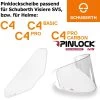Schuberth Pinlock 120 Für Visiere SV5 Bzw. Helme C4 / C4 Basic / C4 Pro / C4 Pro Carbon / C4 Pro Women 1 Schuberth Pinlock 120 Für Visiere SV5 Bzw. Helme C4 / C4 Basic / C4 Pro / C4 Pro Carbon / C4 Pro Women -Motorradbekleidungsgeschäft c4 pinlock 120 haupt