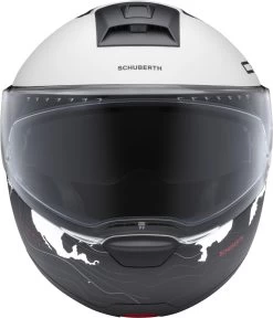 Schuberth Klapphelm C4 PRO Mit Sonnenblende Und Max Vision Pinlock 120 -Motorradbekleidungsgeschäft c4 pro magnitudo white 0