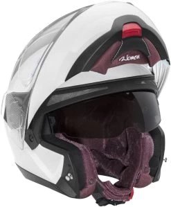 Schuberth Klapphelm C4 PRO WOMEN Für Damen Mit Max Vision Pinlock 120 Und Sonnenblende -Motorradbekleidungsgeschäft c4 pro women glossy white