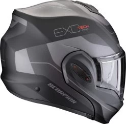 Scorpion Exo-Tech Evo PRO 180 Grad Über-Klapphelm ECE 22.06 Mit TCT-U Helmschale Fiberglas Sonnenblende P/J Pinlock Inklusive 2 Visiere