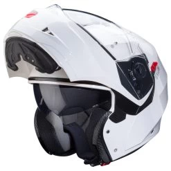 Caberg Klapphelm DUKE X Inklusive Pinlock Sonnenblende Mit P/J Und ECE 22.06 -Motorradbekleidungsgeschäft caberg duke x weiss 2