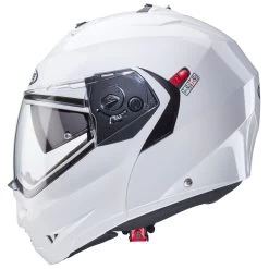 Caberg Klapphelm DUKE X Inklusive Pinlock Sonnenblende Mit P/J Und ECE 22.06 -Motorradbekleidungsgeschäft caberg duke x weiss 3