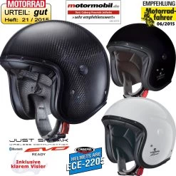 Caberg Jethelm FREERIDE Motorradhelm Inklusive Gratis Visier Klar