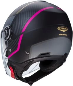 Caberg Jethelm RIVIERA V4 X Mit Sonnenblende Und Langem Visier ECE 22.06 -Motorradbekleidungsgeschäft caberg riviera v4 x geo fuchsia 3