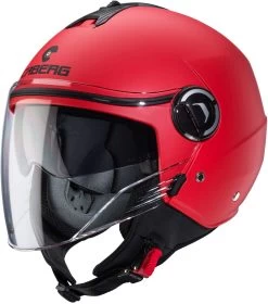 Caberg Jethelm RIVIERA V4 X Mit Sonnenblende Und Langem Visier ECE 22.06 -Motorradbekleidungsgeschäft caberg riviera v4 x rot matt 1 1
