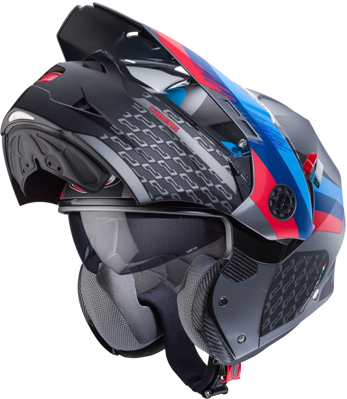 Caberg Endurohelm TOURMAX X Klapphelm Mit Sonnenblende Pinlock P/J Und ECE 22.06 7 Caberg Endurohelm TOURMAX X Klapphelm Mit Sonnenblende Pinlock P/J Und ECE 22.06 – Bild 5