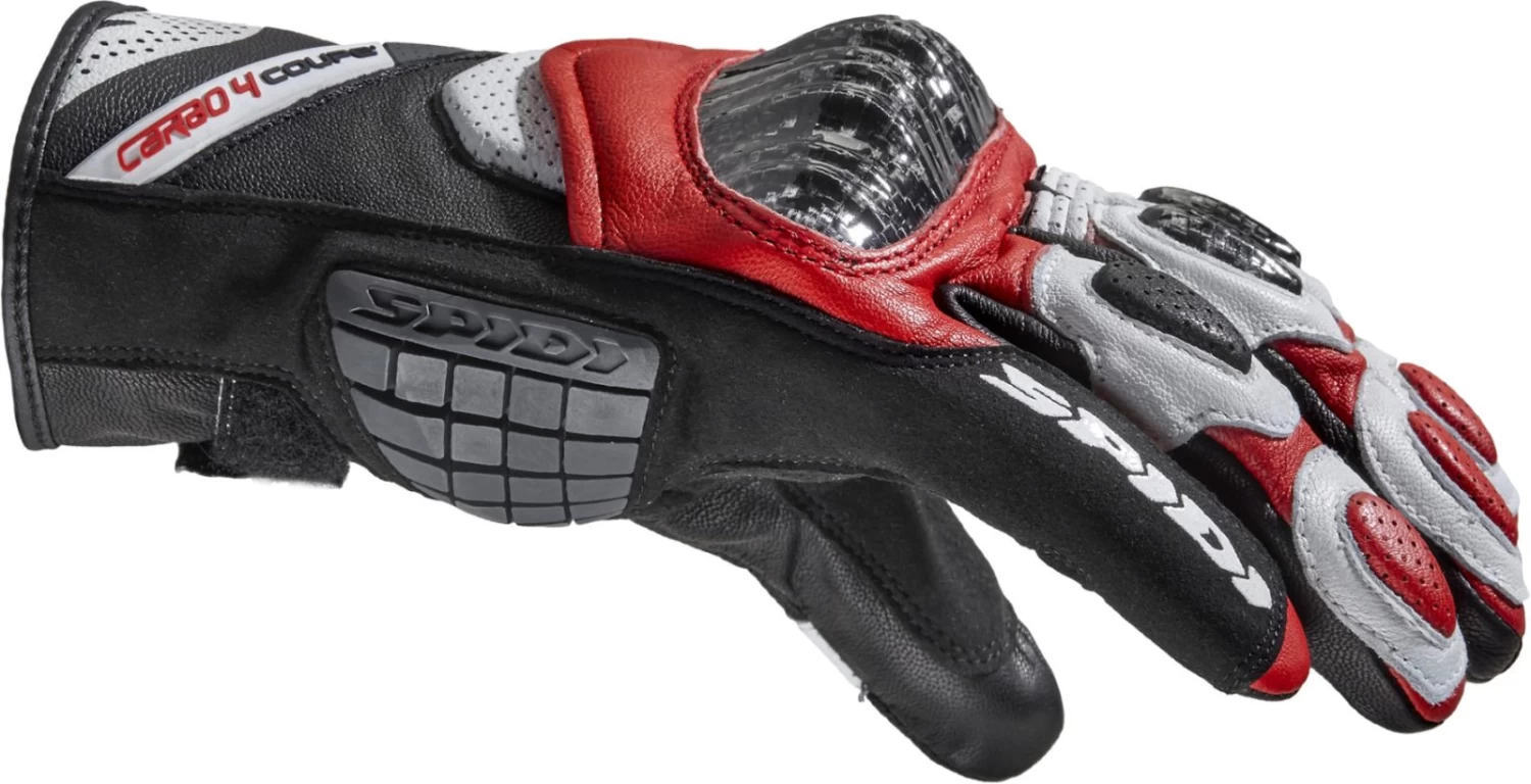 Spidi Motorradhandschuhe CARBO 4 COUPE Mit Polsterung CE Leder Perforiert Carbon 17 Spidi Motorradhandschuhe CARBO 4 COUPE Mit Polsterung CE Leder Perforiert Carbon – Bild 15