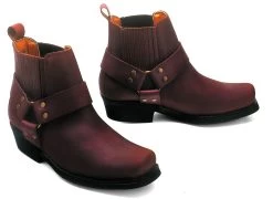 Kochmann Motorrad Chopperstiefel CITY BIKER Leder Western-Kurzstiefel -Motorradbekleidungsgeschäft city biker braun 1