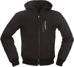 Modeka Motorrad-Softshell Jacke CLARKE Mit Abnehmbarem Hoodie Thermoweste Und Protektoren