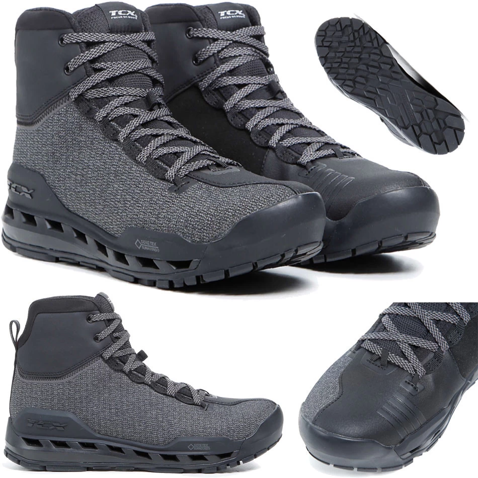 TCX Motorradschuhe CLIMATREK SURROUND GTX Wasserdicht Gore-Tex Groundtrax-Sohle CE Ortholite Fußbett 3 TCX Motorradschuhe CLIMATREK SURROUND GTX Wasserdicht Gore-Tex Groundtrax-Sohle CE Ortholite Fußbett