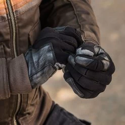 Trilobite Motorradhandschuhe COMFEE Für Herren Leder Amara CE Stretch Touch -Motorradbekleidungsgeschäft comfee gloves black 8